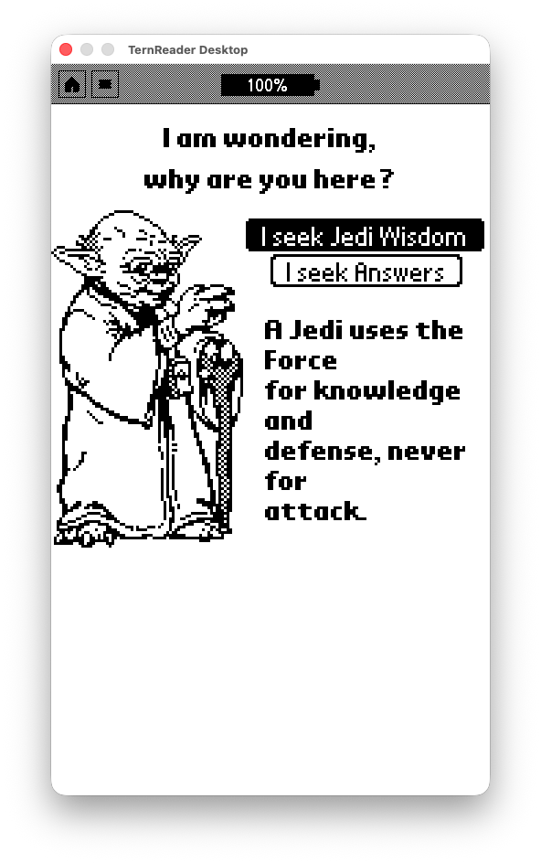 TernOS Yoda application